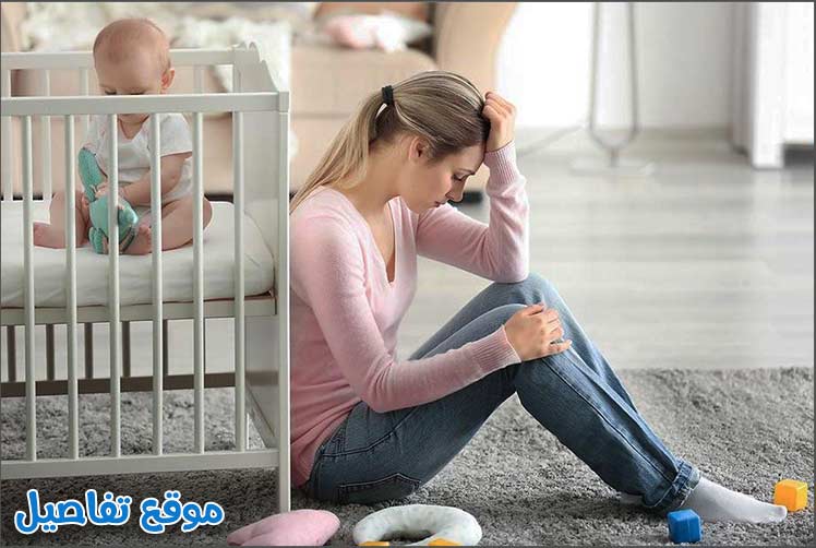 أعراض اكتئاب ما بعد الولادة