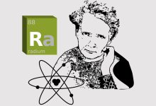 من الذي اكتشف عنصر الراديوم المشع