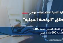 إصدار رخصة مهنية الإمارات