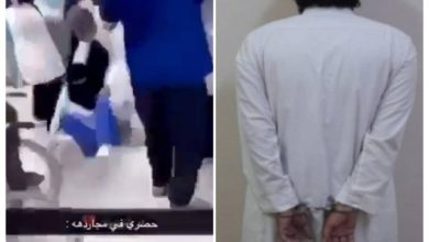 فيديو اعتداء مواطن على ممرضة سعودية