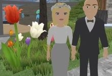 ماذا يعني حفل زفاف افتراضي وأين اقيم أول مرة