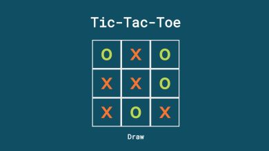 طريقة تشغيل لعبة tic tac toe على google