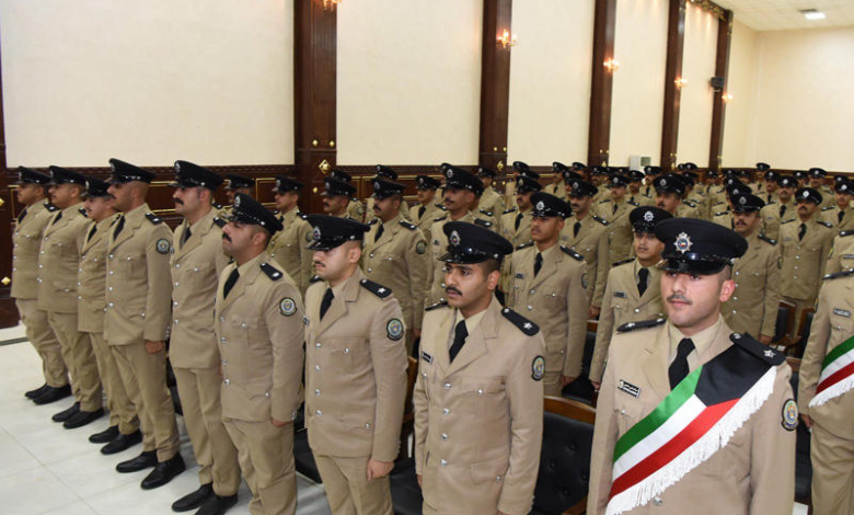 معدلات قبول ضباط الداخلية الكويت 2022